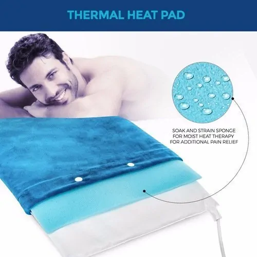 Electric Heated Fleece Thermal Therapy Heat Pad - Image 3