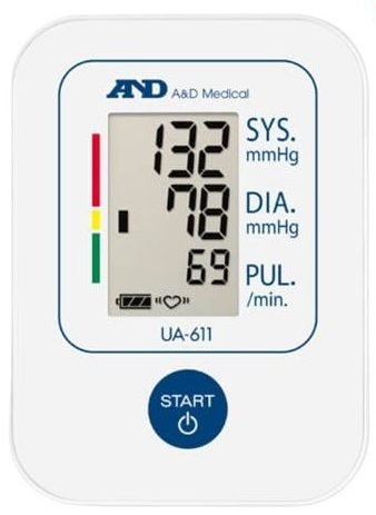 Digital Blood Pressure Monitor, A&D, UA-611