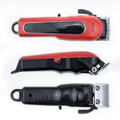 HTC Rechargeable Hair Clipper CT-8089 Professional Men ElectricTrimmer - Image 2