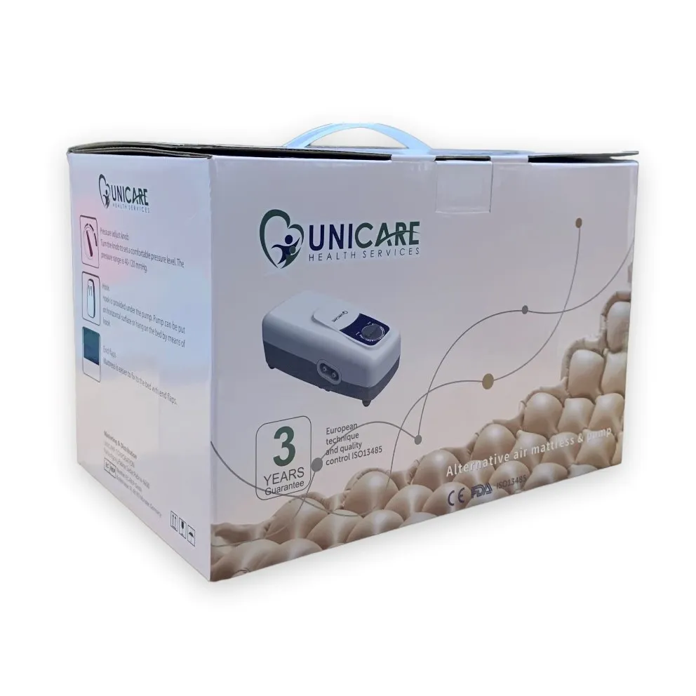 UniCare Alternating Bubble Air Mattress With Pump